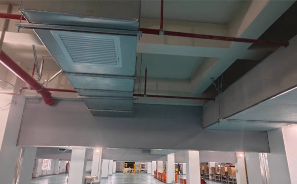 和田市挡烟垂壁的安装步骤