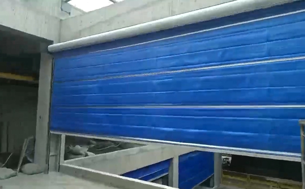 大型物流园区完成和田市防火门整体安装工程